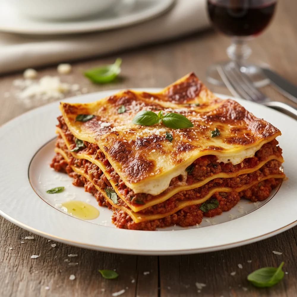 Blitzschnelle Airfryer Lasagne Bolognese