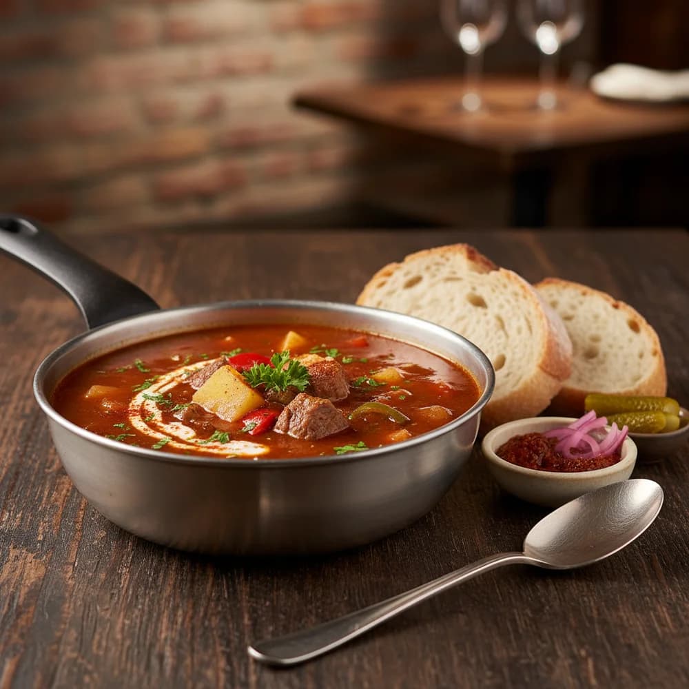 Deftige Ungarische Gulaschsuppe