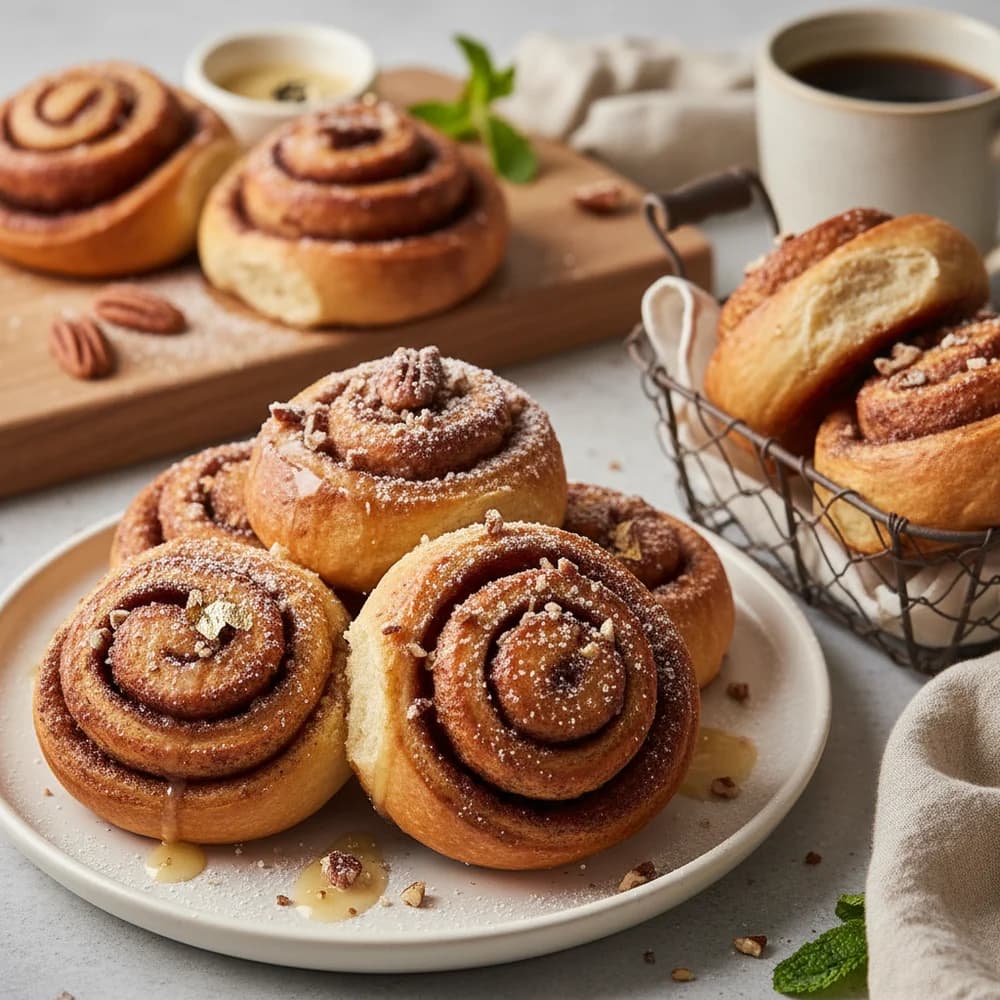 Himmlische Zimtschnecken aus dem Airfryer