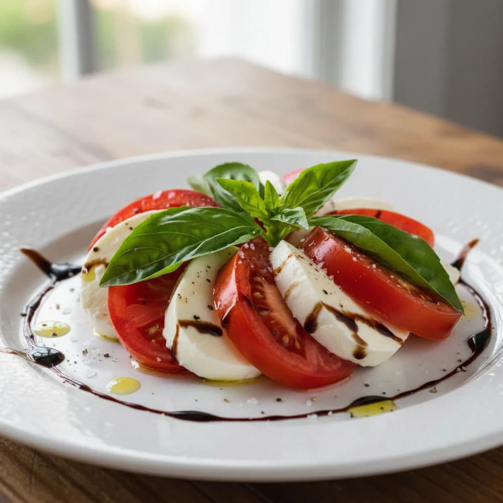 Klassische Insalata Caprese: Ein Hauch von Bella Italia