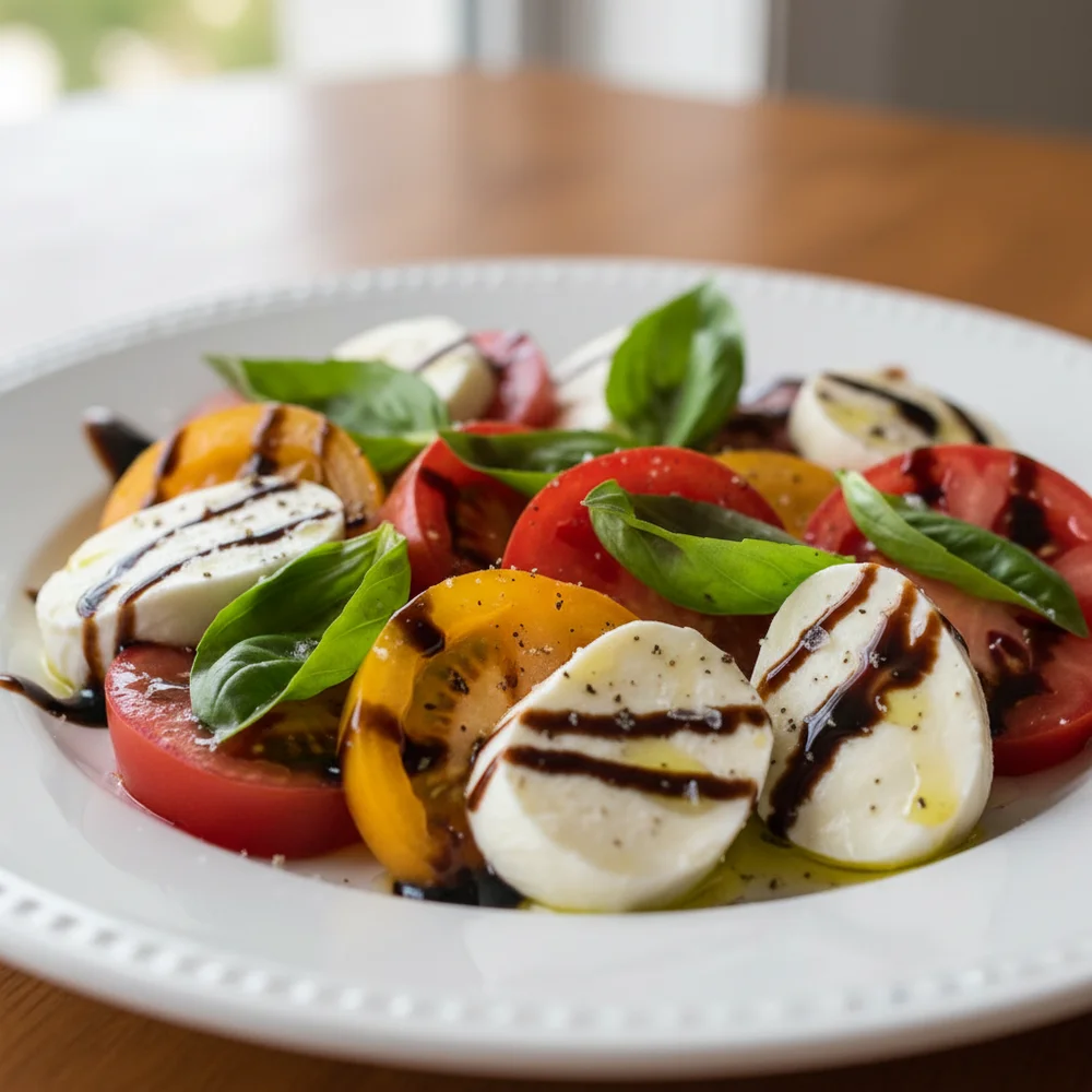 Klassischer Caprese Salat – Ein Hauch von Italien auf deinem Teller