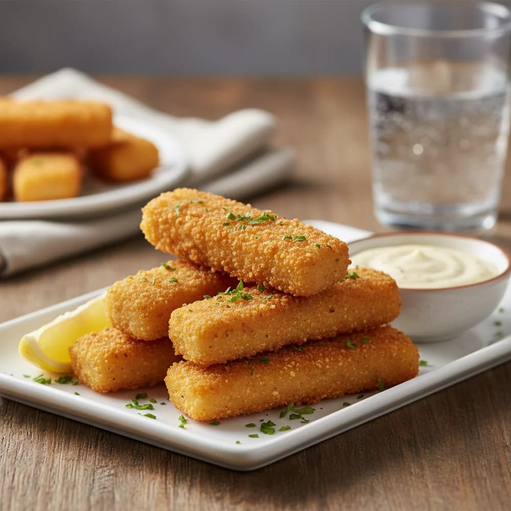 Knusprige Fischstäbchen aus dem Airfryer