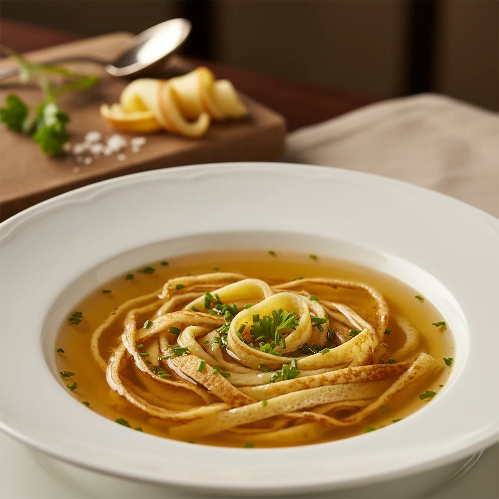Schwäbische Flädlesuppe – Ein Klassiker für die Seele