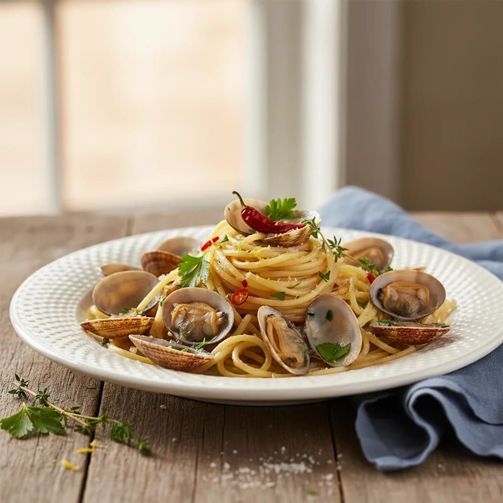 Spaghetti alle Vongole – Ein Hauch von Meer auf deinem Teller