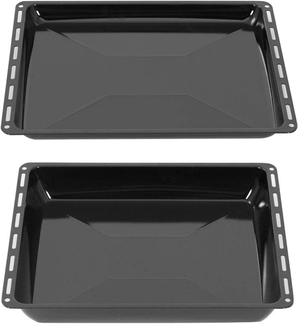 Emailliertes Backblech-Set, kompatibel mit Electrolux, AEG, IKEA, Zanussi