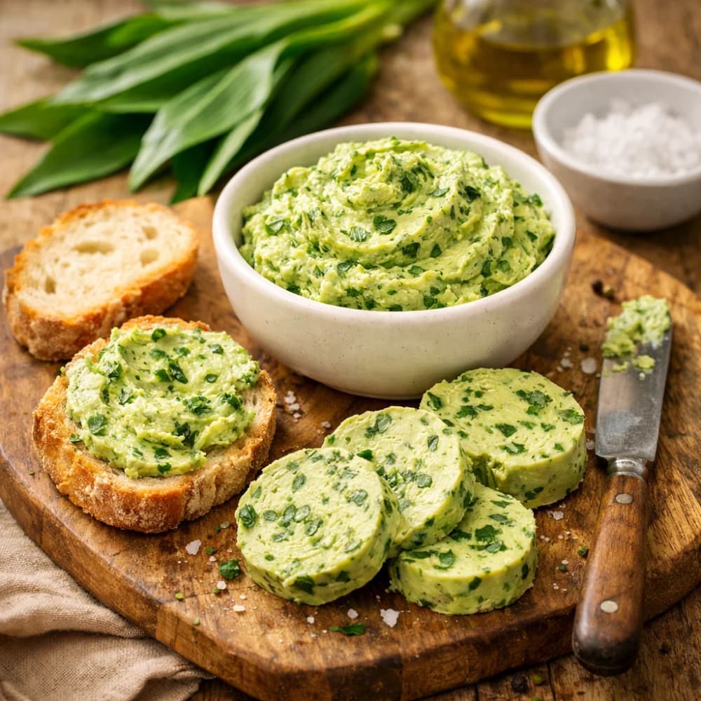 Aromatische Bärlauchbutter – Dein Frühlingsgruß für die Küche