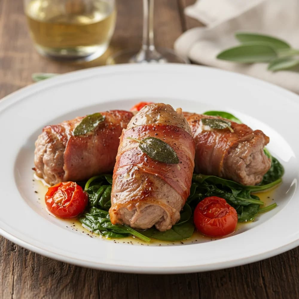 Saltimbocca alla Romana – Saftige Kalbsschnitzel mit Salbei und Parmaschinken